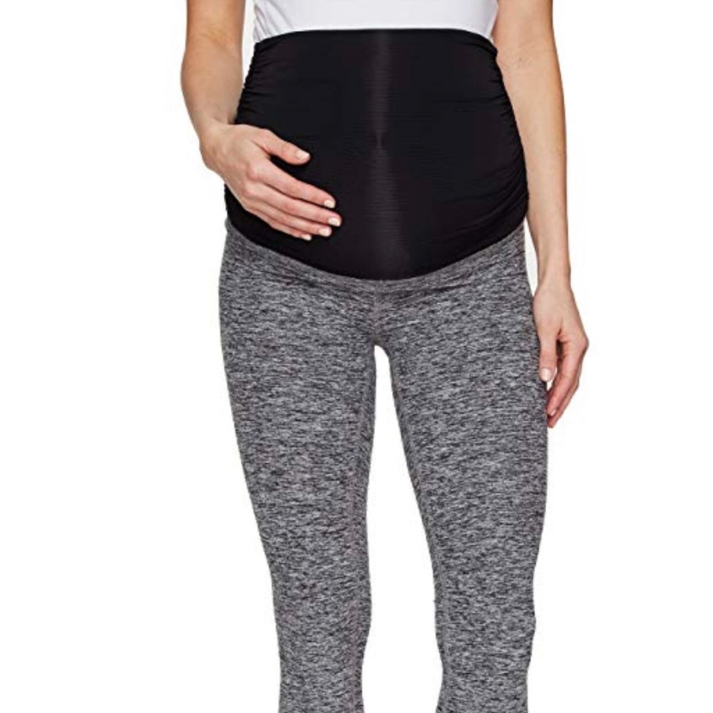 Beyond the Bump - GREEN space dye leggings